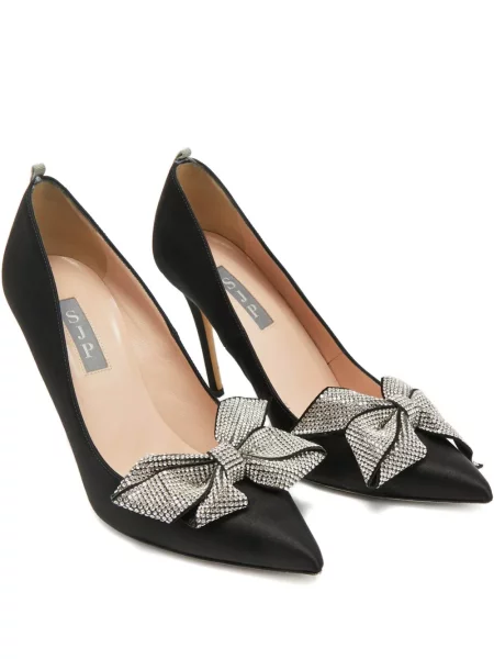 Pantofi cu toc Sjp By Sarah Jessica Parker de cristal negru