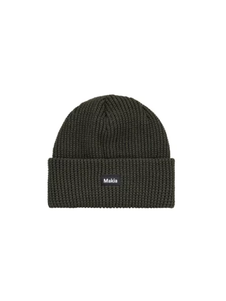 Makia Enso Beanie Green Unisex Nakrycia głowy Makia Size: One size zielony