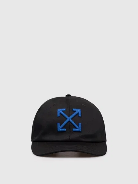 Кепка з емблемою Off-white чорна