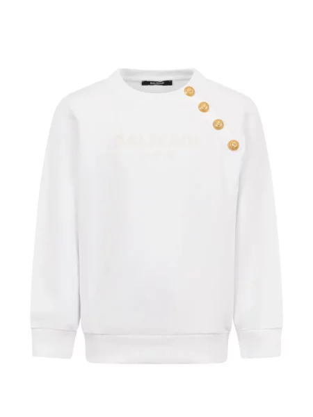 Sweter dziecięcy Balmain biały