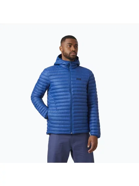 Kurtka Helly Hansen z kapturem niebieska