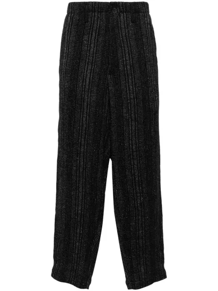Pantaloni Yohji Yamamoto cu dungi negru