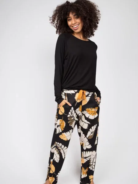 Пижама Cyberjammies из модала черная