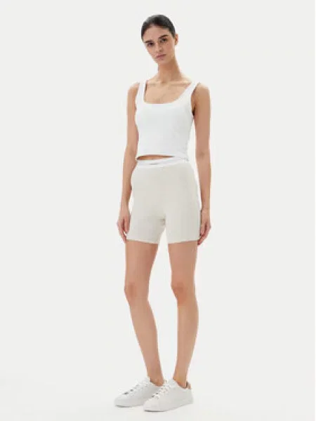Calvin Klein Underwear Pyžamové šortky béžová