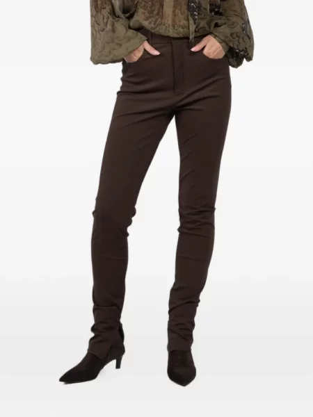 Spodnie Ronny Kobo brązowe