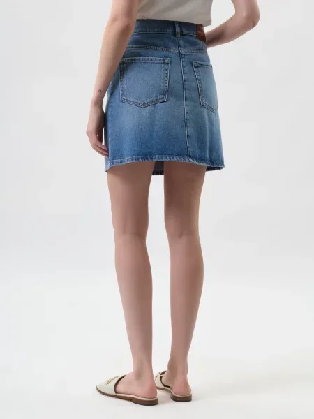 Спідниця Weekend Max Mara блакитна