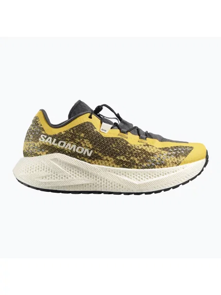 Мъжки обувки за бягане Salomon Aero Glide 4 GRVL beach ball/asphalt/vanilla ice жълто