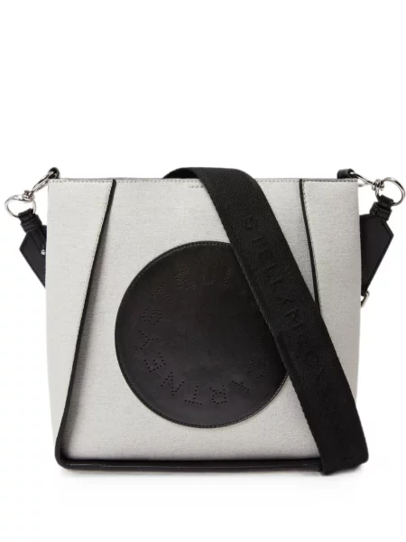 Geantă Stella Mccartney cu autograf alb