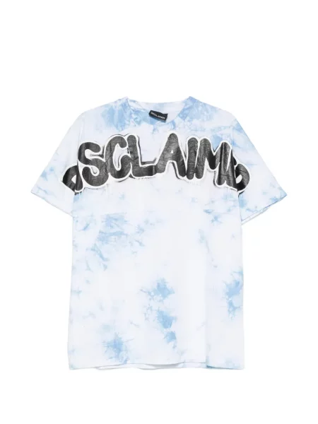 Tricou Disclaimer cu imagine cu legături alb