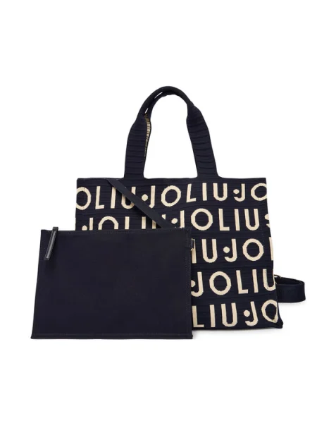 Liu Jo Geantă shopper + borsetă albastru