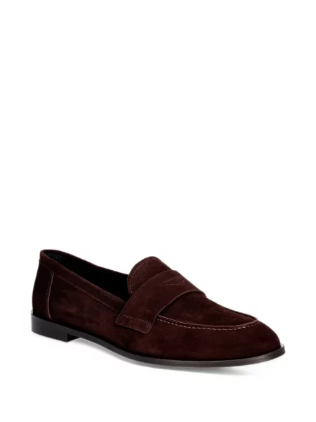 Pantofi loafer Jonak Paris din piele de căprioară maro