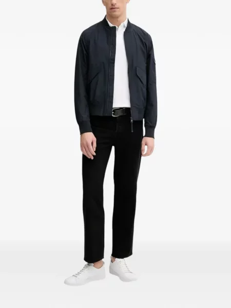 Lung tricou polo Tommy Hilfiger alb