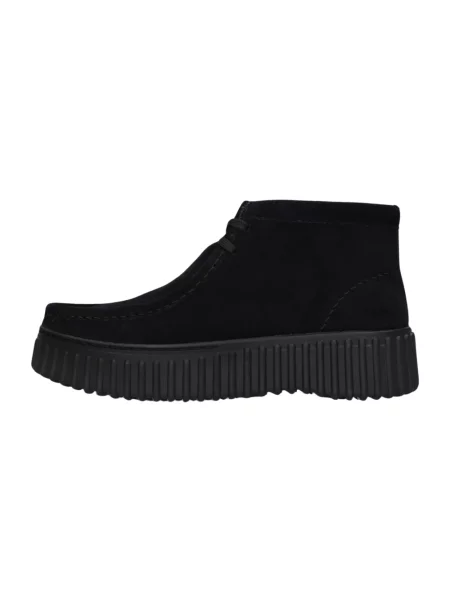 Botki Clarks zamszowe czarne