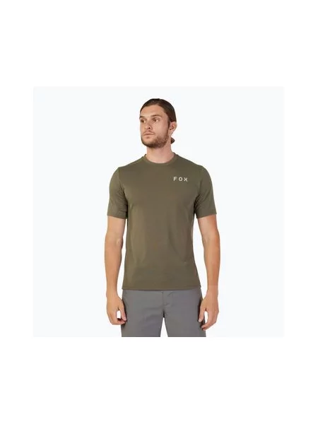 Велофутболка Fox Racing Ranger Dr Alyn оливково-зелена зелена