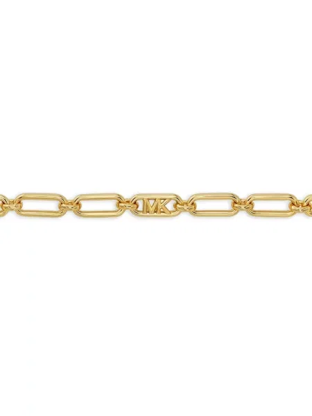 Ogrlica Michael Kors s autogramom zlatna