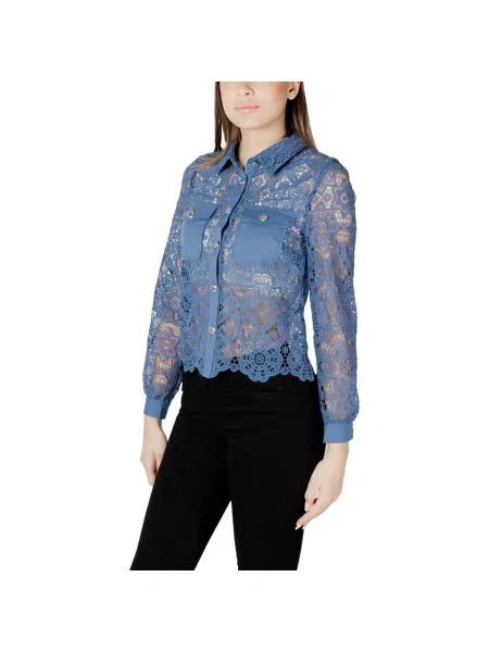 Bluză Morgan din dantelă negru