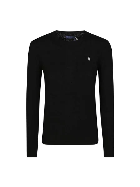 Sweter Toteme z okrągłym dekoltem czarny
