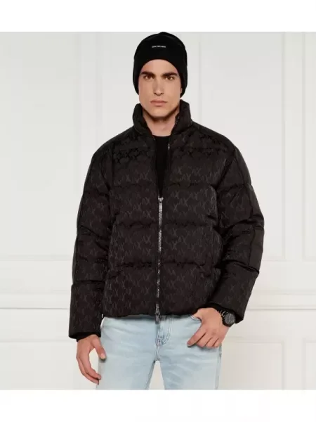 Armani Exchange De puf geacă negru
