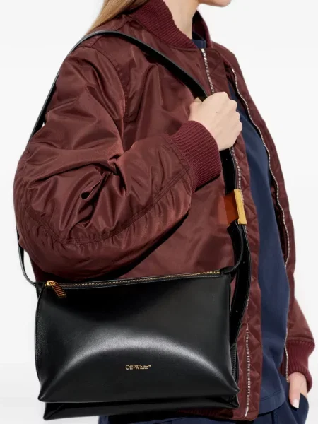 Geantă Off-white din piele alb