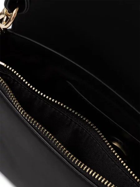Τσάντα Love Moschino με αυτόγραφο μαύρο