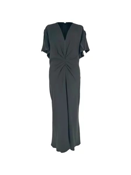 Midi ruha Victoria Beckham fekete
