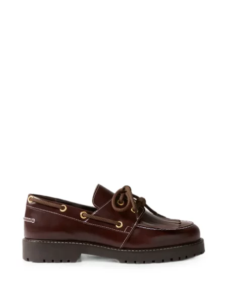 Pantofi Claudie Pierlot din piele maro