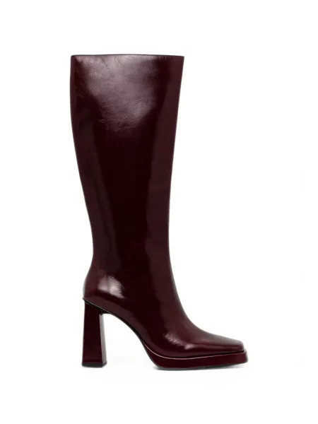 Botine Jeffrey Campbell cu platformă roșu