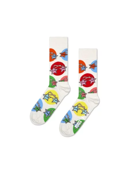 Ochelari de soare Happy Socks alb
