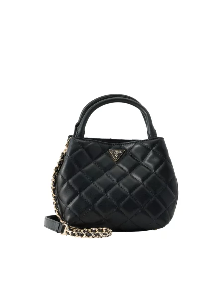 Guess Geantă Juliet Mini negru