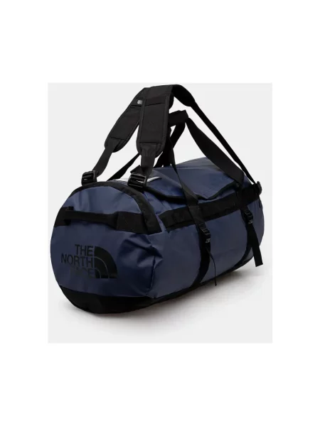 Torba podróżna The North Face Base Camp Duffel M 71 l summit navy/black/npf niebieska