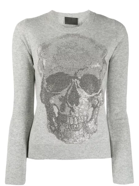 Pulover Philipp Plein gri