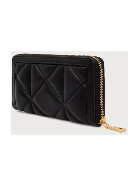 Love Moschino portfel z imitacji skóry czarny