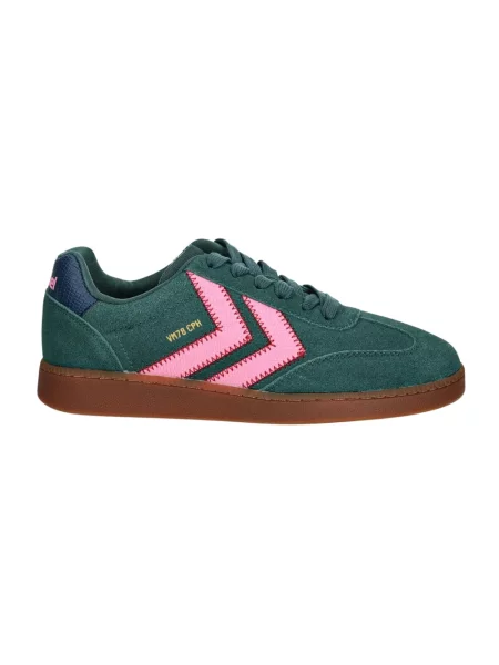 Hummel sneakersy zamszowe Cph Lz zielony