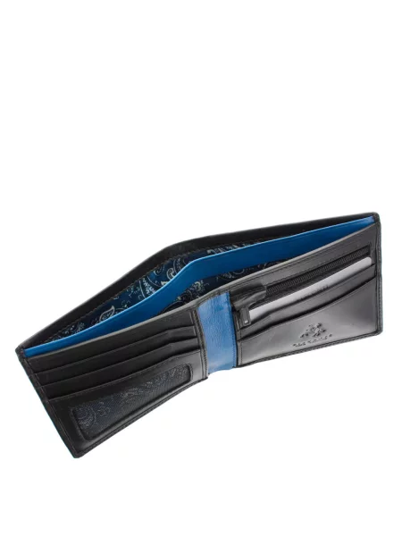 Кожаный кошелек Visconti черный