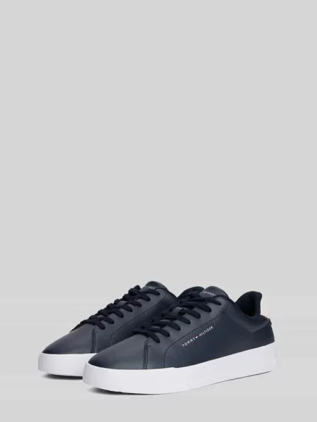 Trampki Tommy Hilfiger z logo granatowe