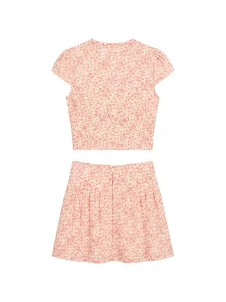 Fustă Reformation cu model floral cu imagine