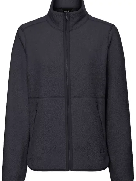 JACK WOLFSKIN Jachetă fleece funcțională LITE CURL închis albastru