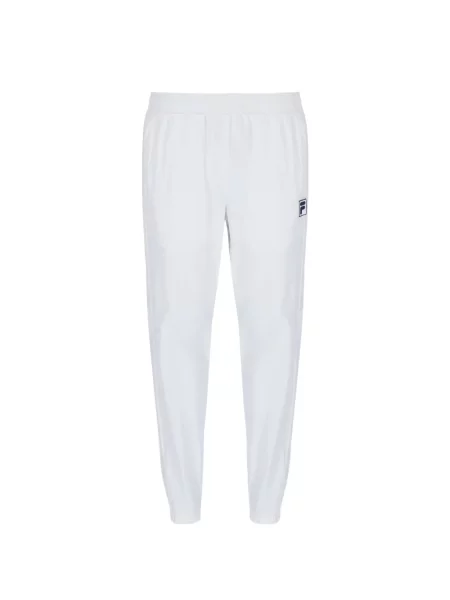 Pantaloni Fila alergare cu autograf alb