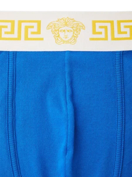 Ponožky Versace modrá