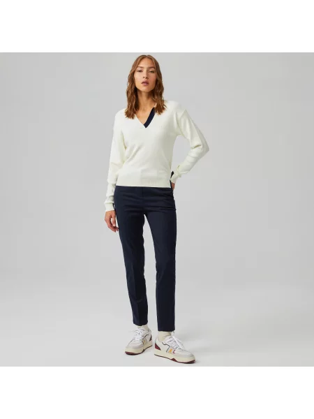Lacoste Spodnie Lacoste granatowe