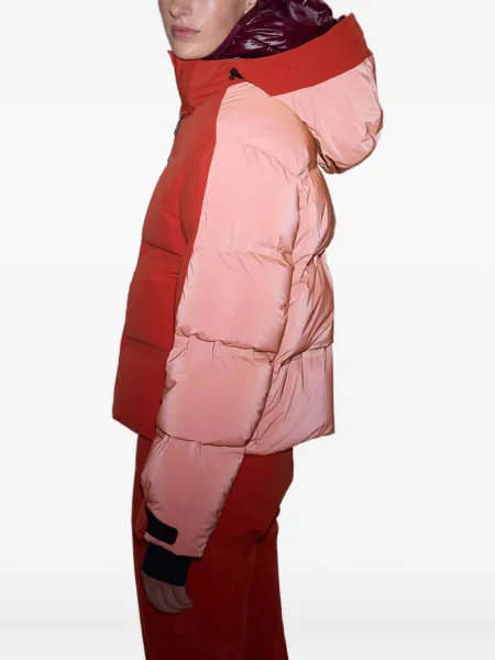 Geacă Aztech Mountain cu glugă portocaliu