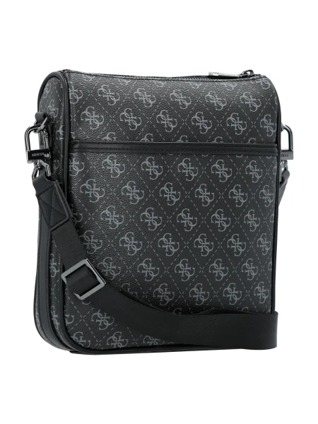 GUESS Geantă de umăr Milano gri negru