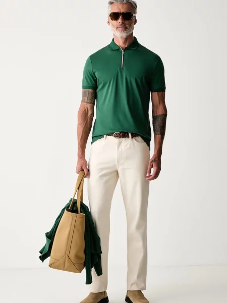 Tricou polo Tommy Hilfiger verde