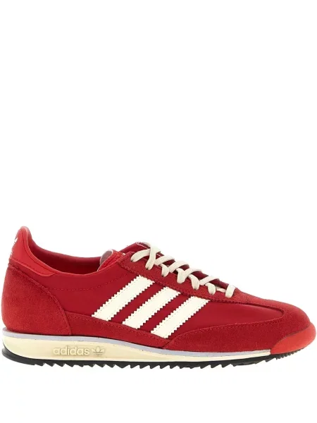 Sneakerși Adidas cu dungi roșu