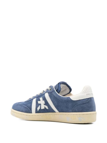 Sneaker Premiata autogrammal kék
