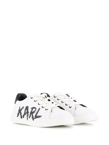 Sneakersy dziecięce Karl Lagerfeld białe