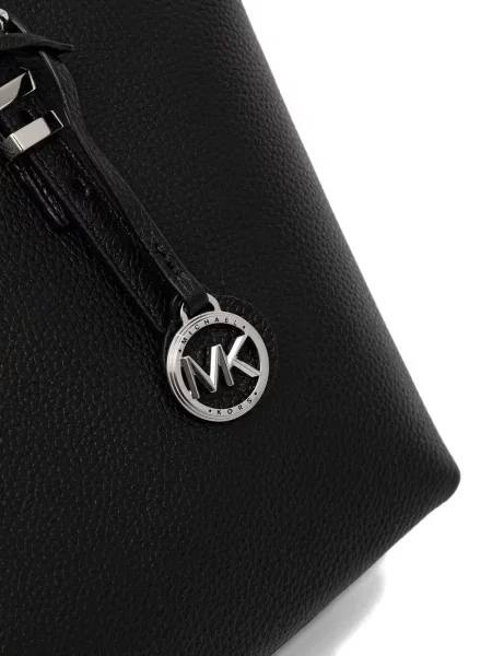 Portofel Michael Michael Kors cu broderie plisat negru