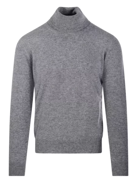 Sweter Altea wełniany szary