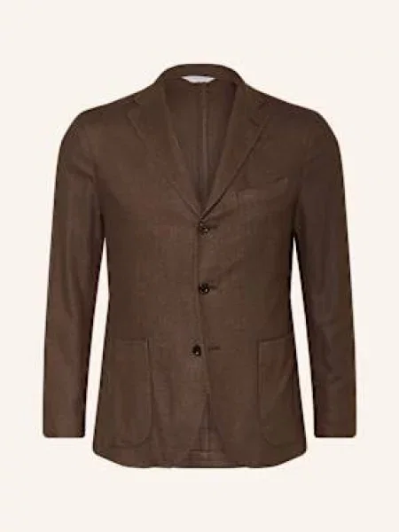 Boglioli Marynarka Extra Slim Fit braun brązowa