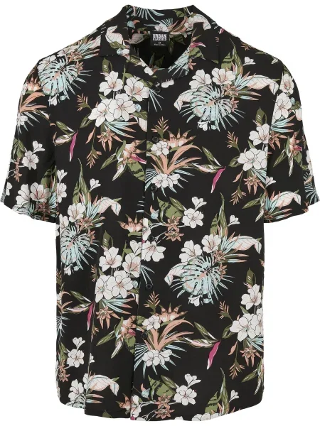 Urban Classics Košile mix barev černá
